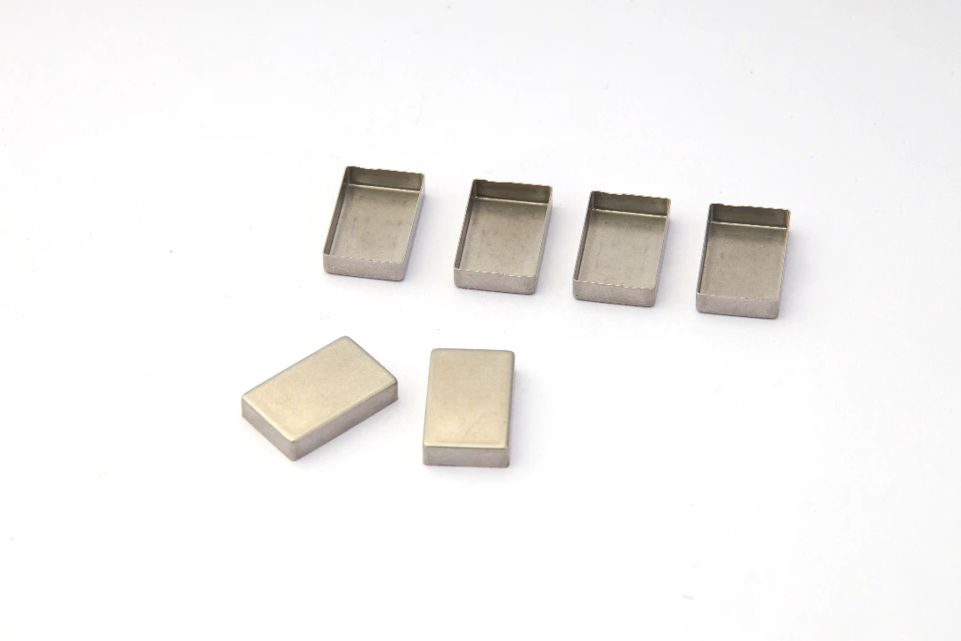 Material selection for deep drawn box battery enclosures