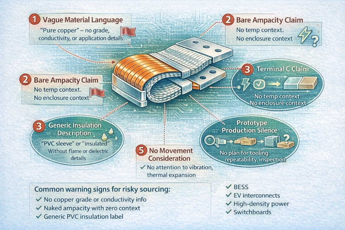 Common red flags in busbar quotations