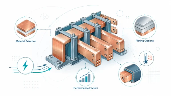 Copper Rigid Busbars: Material Selection, Plating Options, and Performance Factors