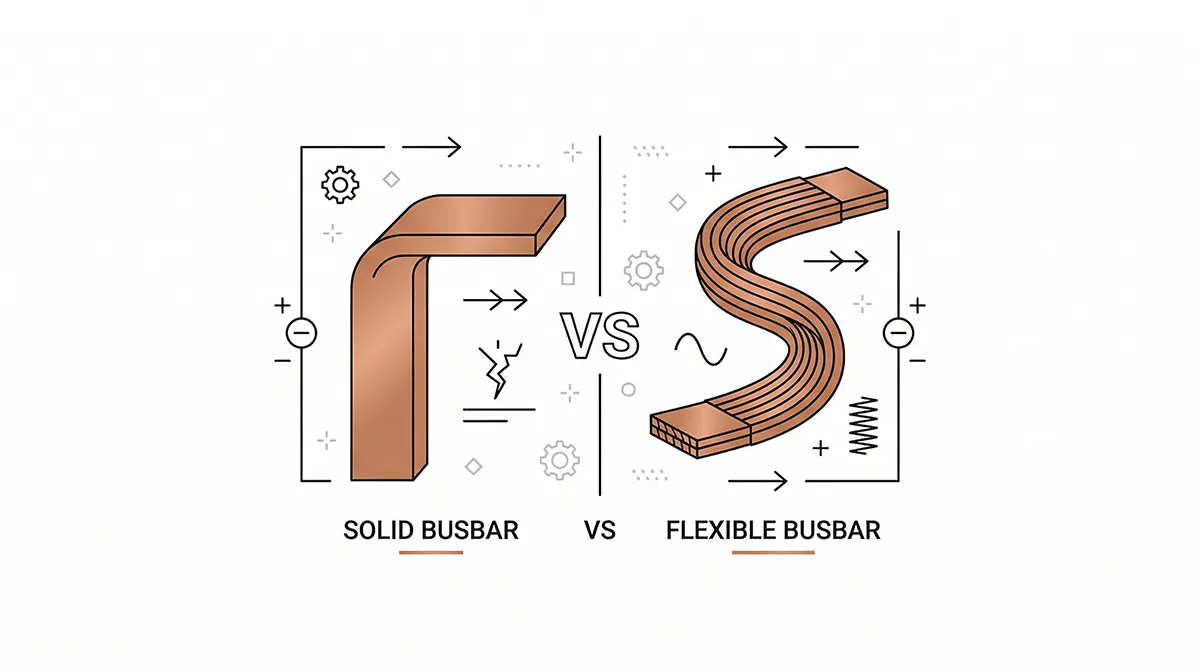 Flexible Copper Busbars vs Solid Busbars