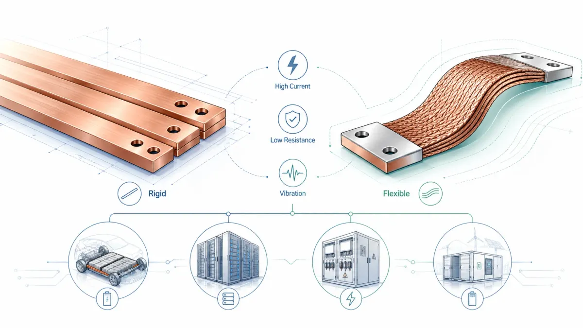 Rigid Busbars vs Flexible Busbars Which Solution Is Better for High Current Systems