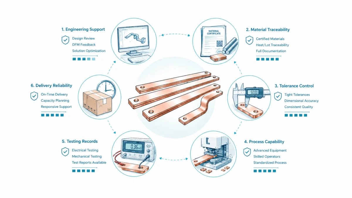 How to Choose the Right Rigid Busbars Manufacturer for Custom Power Distribution Projects