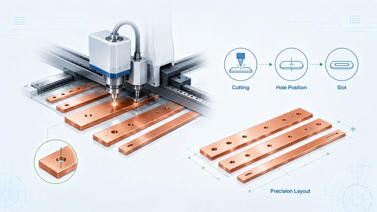 Rigid Busbars Manufacturing Process: From Copper Material to Precision Finishing