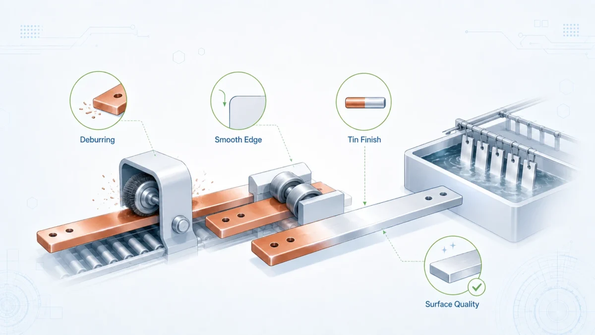 Rigid Busbars Manufacturing Process: From Copper Material to Precision Finishing