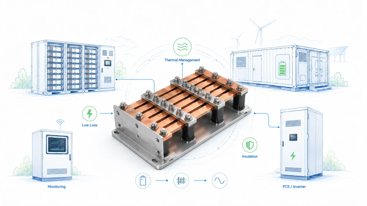 Rigid Busbars for Renewable Energy Systems: Key Considerations for EPCs and OEMs