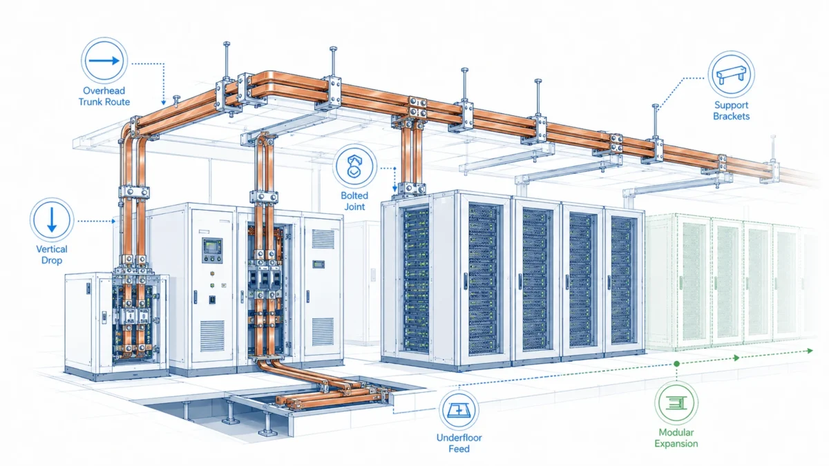 Rigid Busbars in Data Centers: Reliable Power Distribution for High-Density Electrical Systems