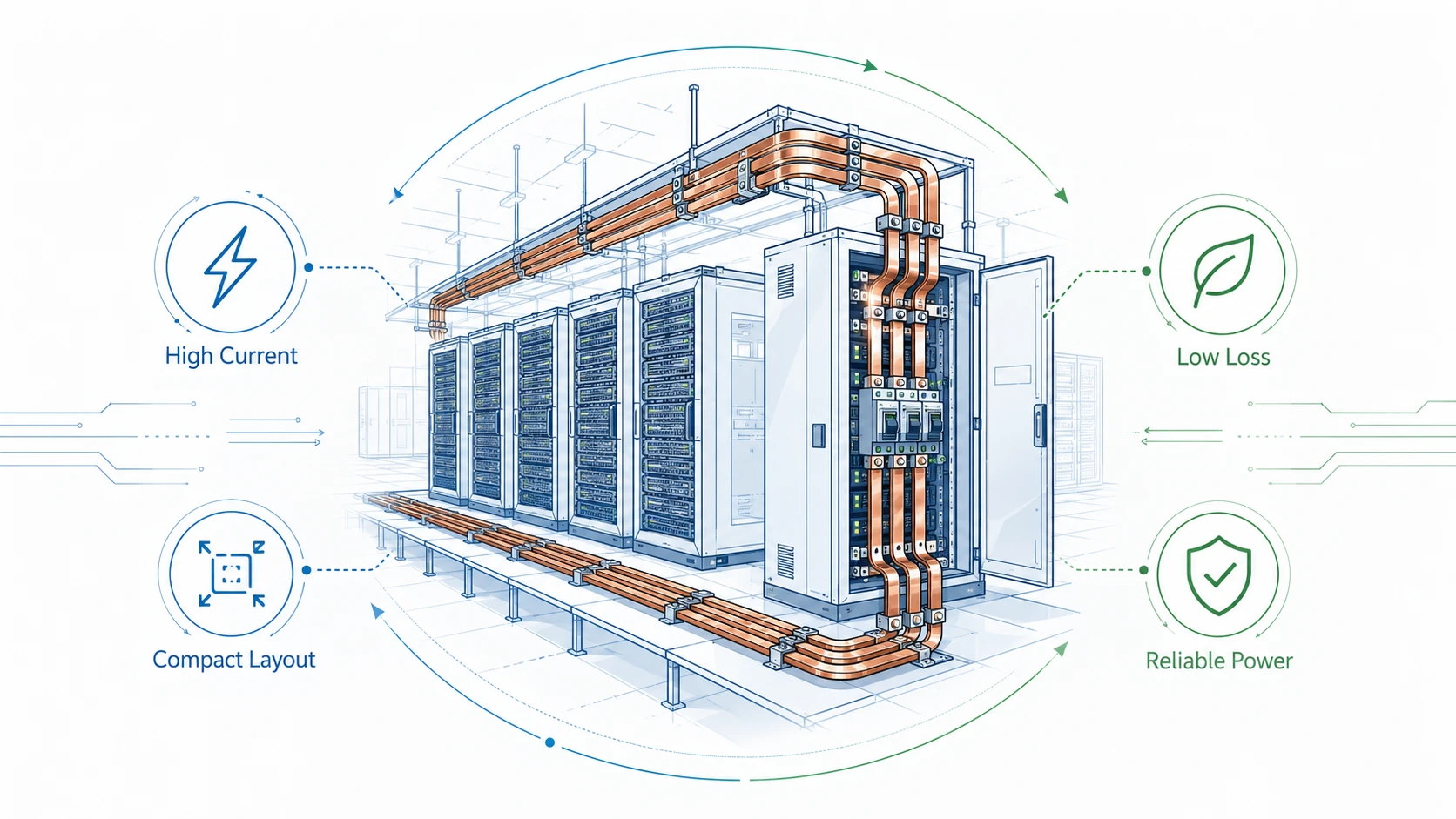 Rigid Busbars in Data Centers: Reliable Power Distribution for High-Density Electrical Systems