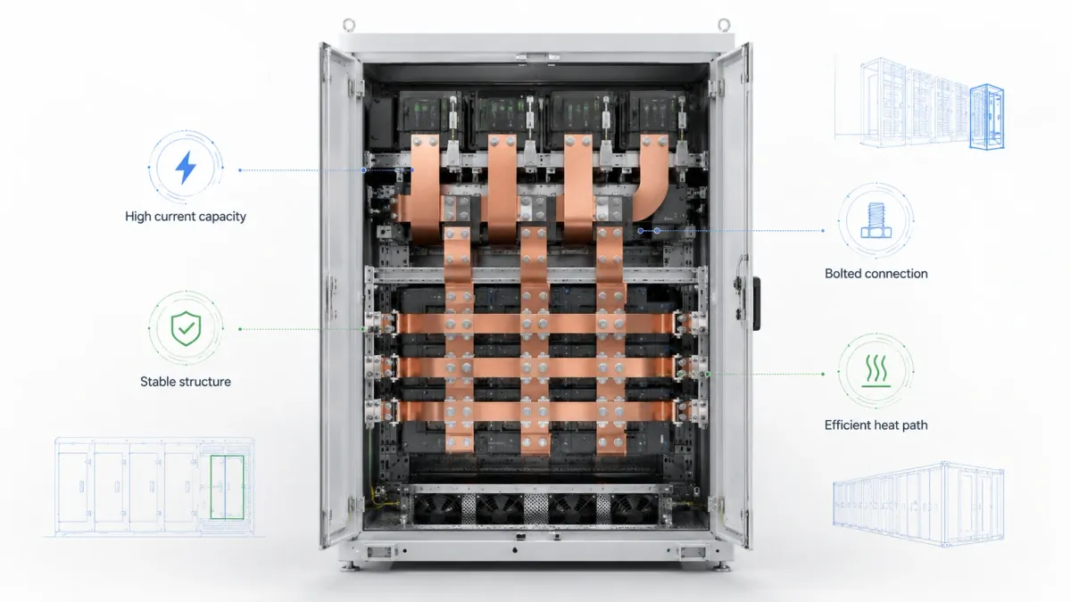 Battery Bus Bars: Copper, Flexible and Insulated Options for New Energy Applications 4 Battery bus bars for chargers inverters and DC power equipment