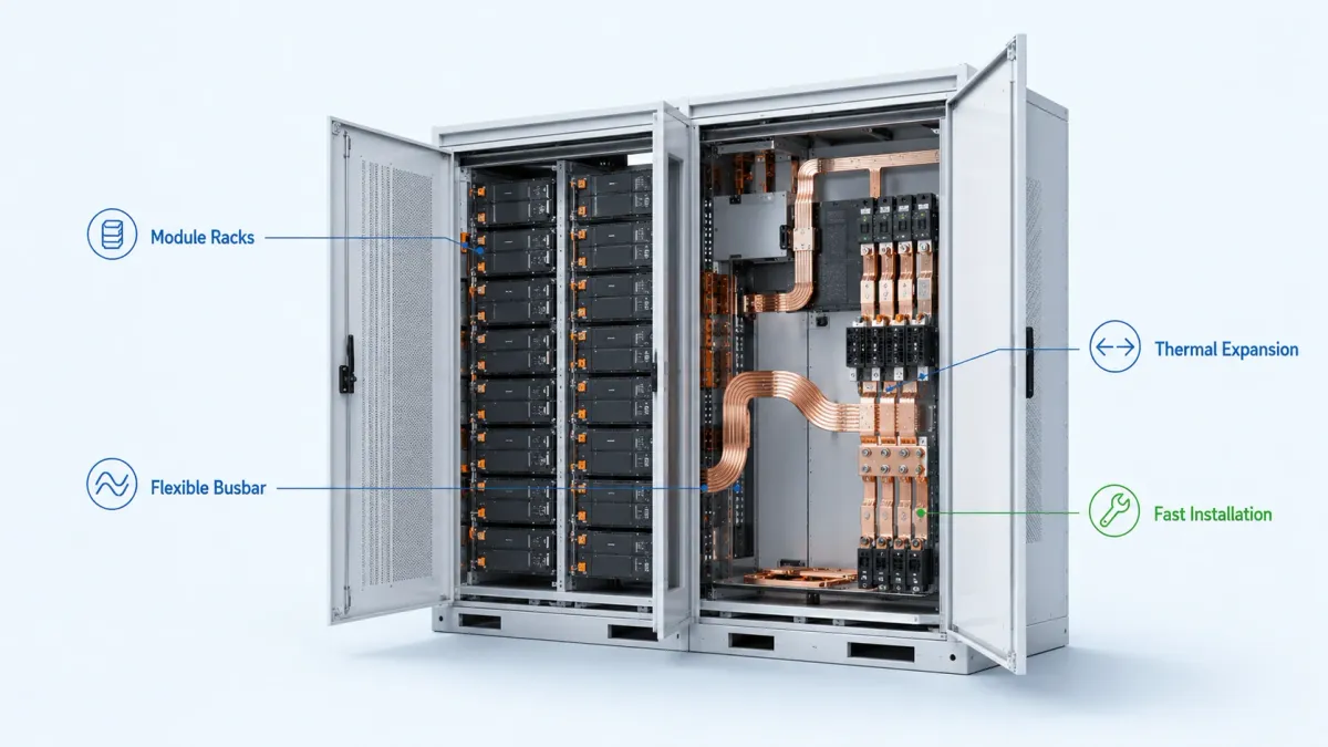 Flexible Busbar Design for Battery Packs, BESS and High-Vibration Power Systems 3 Thermal design for battery packs and BESS