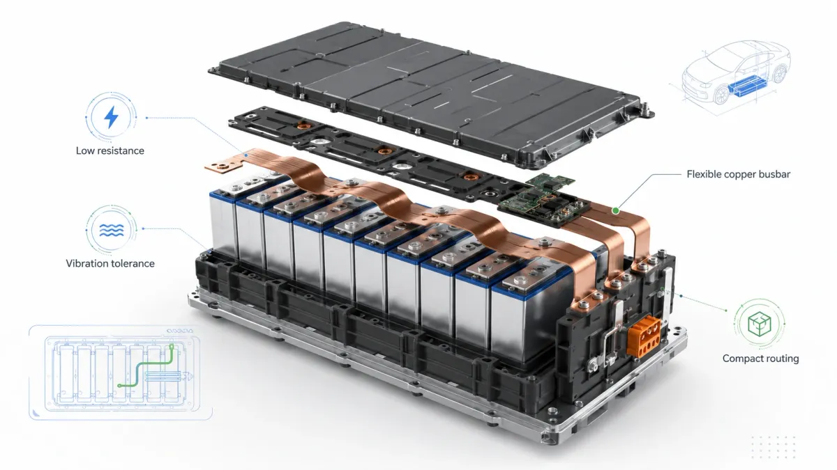 Battery Bus Bars: Copper, Flexible and Insulated Options for New Energy Applications 2 Why battery bus bars matter in new energy systems