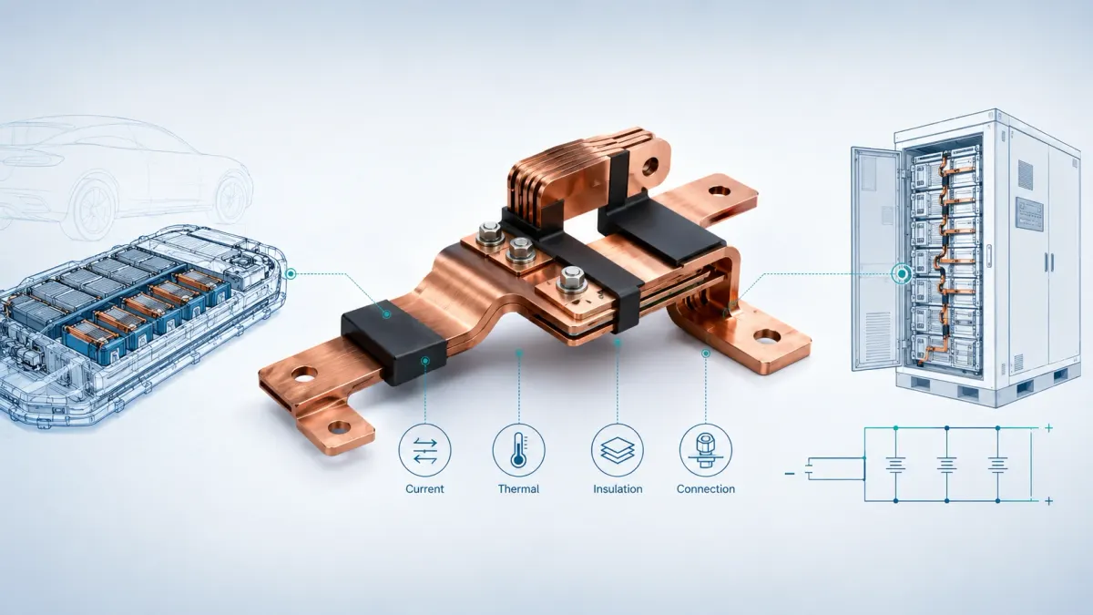 Battery Busbar Design Guide for EV Battery Packs and BESS Cabinets 1 Battery Busbar Design Guide for EV Battery Packs and BESS Cabinets