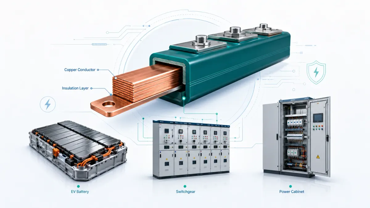 Insulated Busbar Guide for EV Batteries, Switchgear and Power Cabinets 1 Insulated Busbar Guide for EV Batteries Switchgear and Power Cabinets
