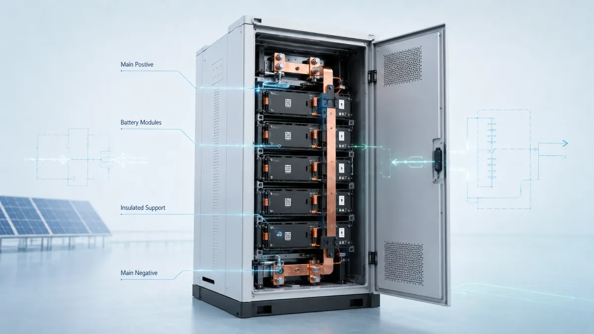 DC Bus Bar Design for Solar Inverters, PCS Cabinets and Energy Storage Systems 4 Mechanical design
