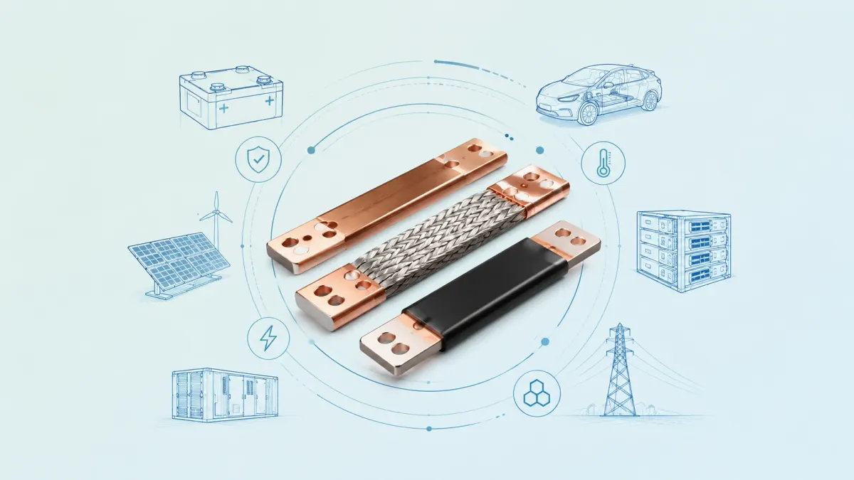 Battery Bus Bars: Copper, Flexible and Insulated Options for New Energy Applications 1 image 4