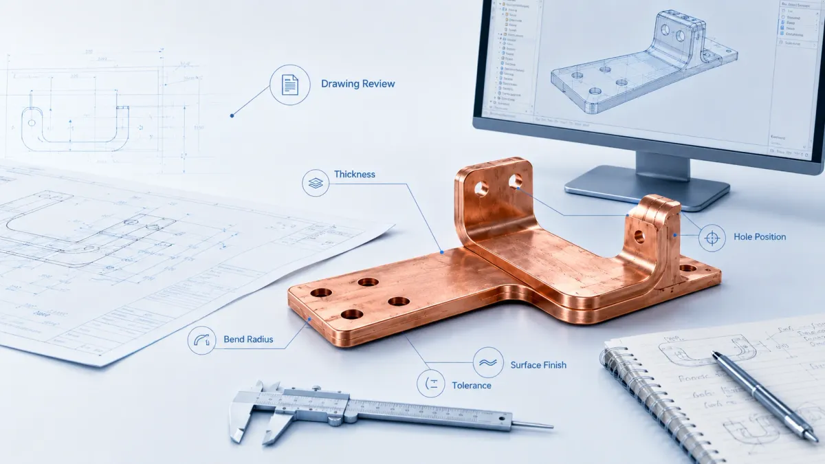 Custom Busbar Manufacturing: From Drawing Review to Final Copper Part 2 Custom Busbar Manufacturing 1