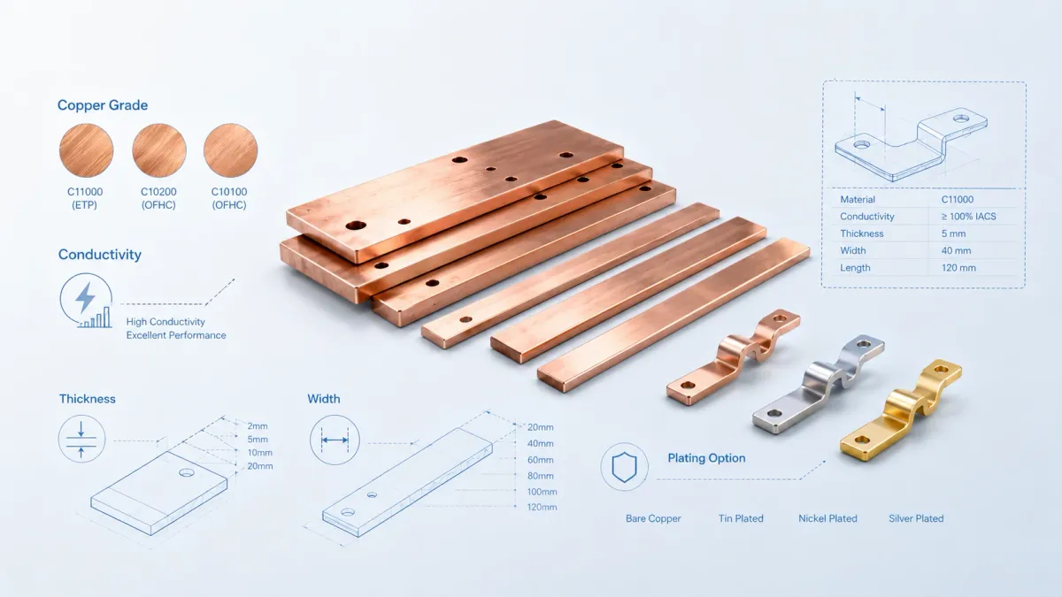 Custom Busbar Manufacturing: From Drawing Review to Final Copper Part 3 Custom Busbar Manufacturing 2