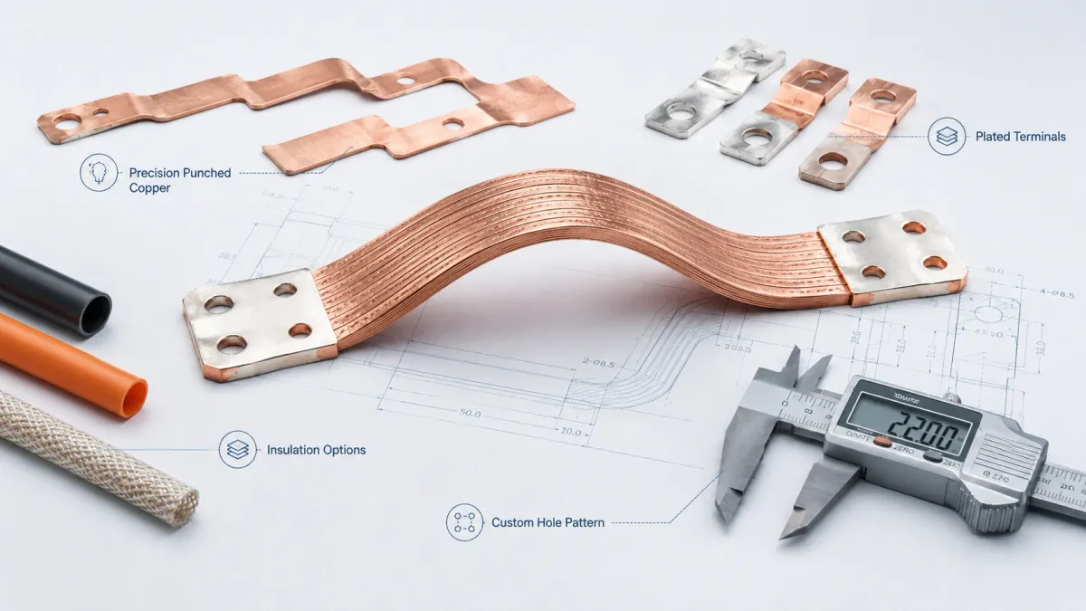 Flexible Copper Busbar for EV Batteries and Energy Storage Systems 5 Design mistakes that cause busbar problems