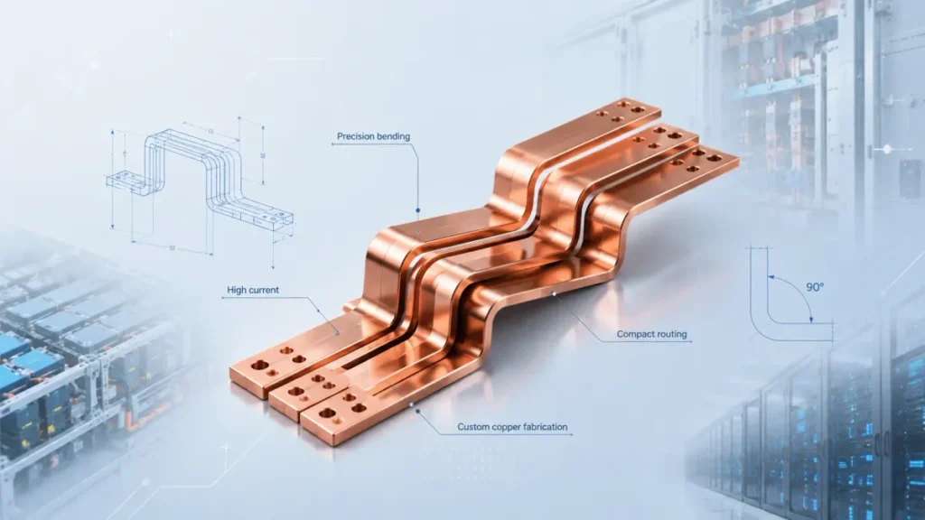 Folded Bus Bars