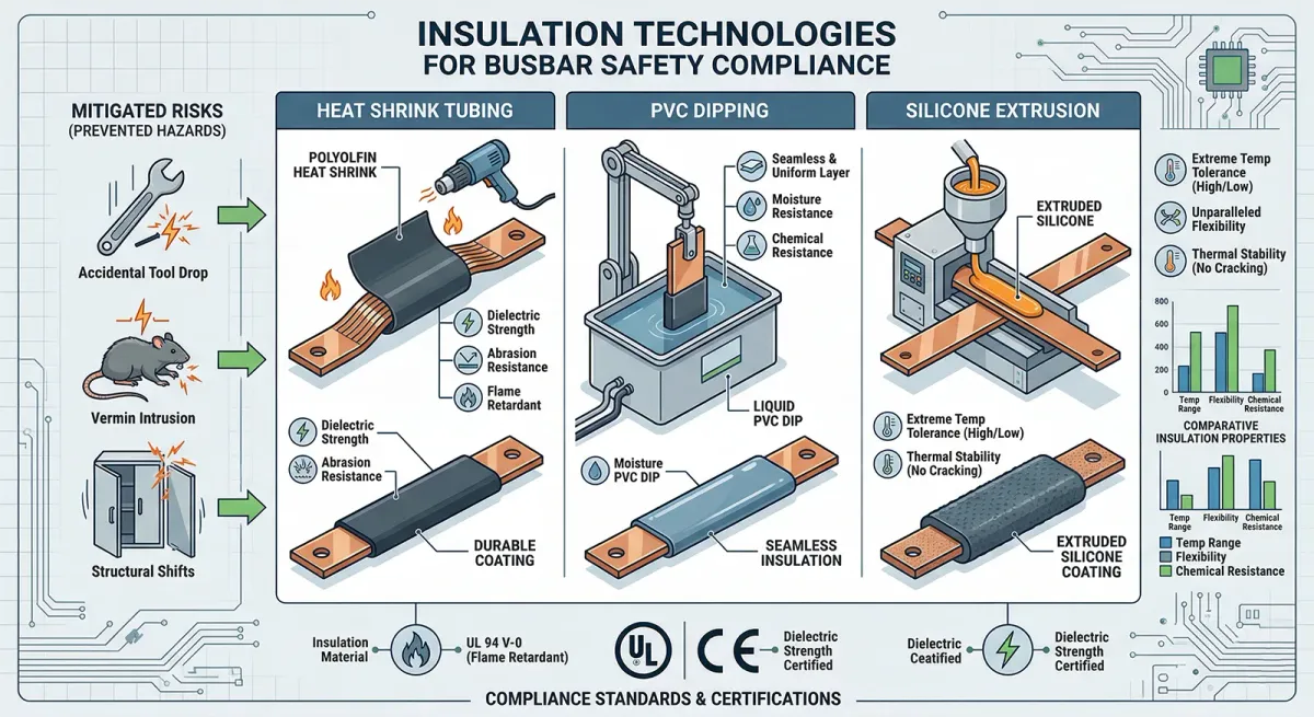 The Role of Flexible Copper Busbars in Optimizing Battery Energy Storage Systems (BESS) 4 Insulation Technologies for Safety Compliance
