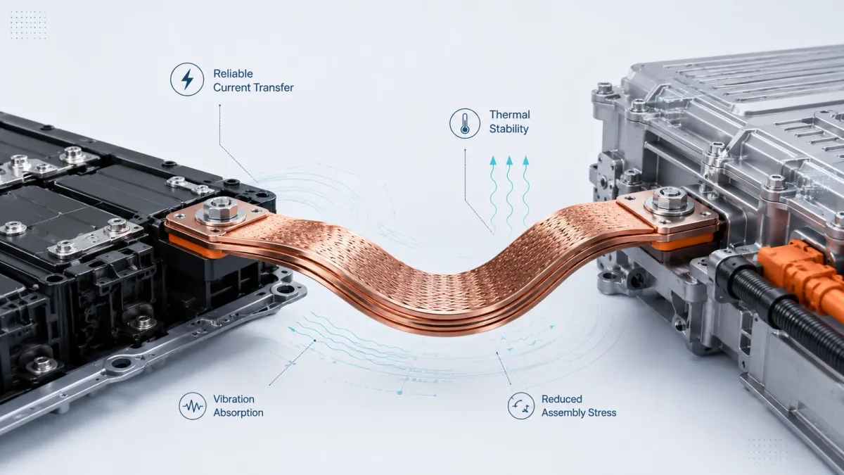 Flexible Copper Busbar for EV Batteries and Energy Storage Systems 6 Practical specification example 2