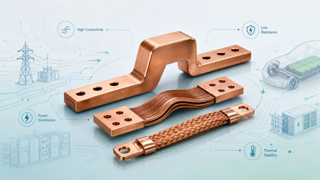busbar copper high current conductors